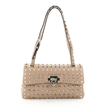 Valentino Rockstud Top Flap Shoulder Bag Full Studded 2578501
