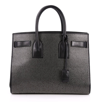Saint Laurent Sac de Jour Handbag Studded Leather Small 2578506
