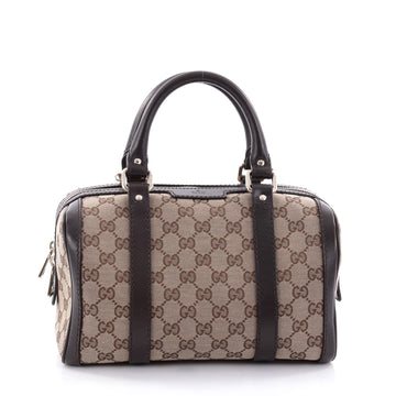 Gucci Convertible Joy Boston Bag GG Canvas Small Brown 2578902