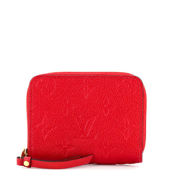 Louis Vuitton Zippy Coin Purse Monogram Empreinte Leather