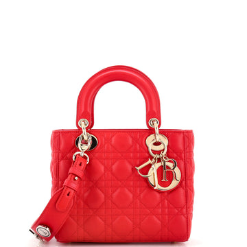 Christian Dior My Lady Dior Bag Cannage Quilt Lambskin