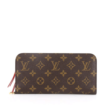 Louis Vuitton Clemence Wallet Monogram Canvas Brown 2579401