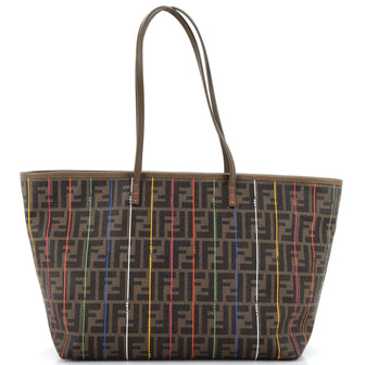 Fendi Roll Tote Zucca Coated Canvas Medium