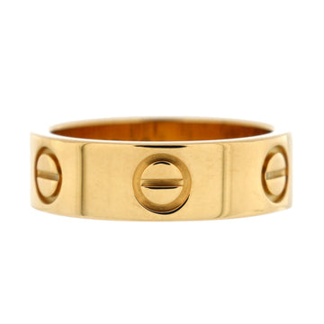 Cartier Love Band Ring 18K Yellow Gold