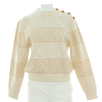 Louis Vuitton Women's Signature Chunky Stripes Pullover Wool Blend