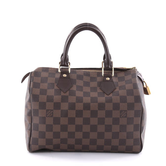 Louis Vuitton Speedy Bandouliere Bag Damier 25 Brown 2581501
