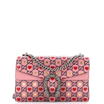 Gucci Dionysus Bag Limited Edition Valentines GG Printed Leather Small