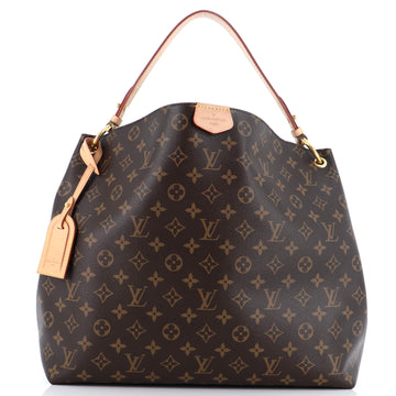 Louis Vuitton Graceful Handbag Monogram Canvas MM