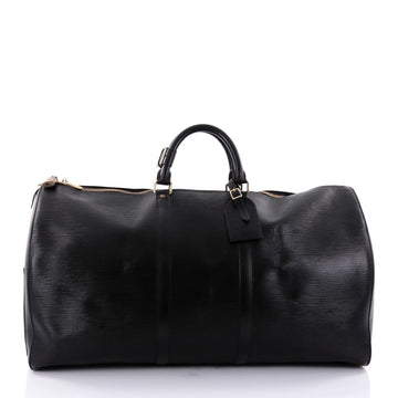 Louis Vuitton Keepall Bag Epi Leather 55 Black 2582504