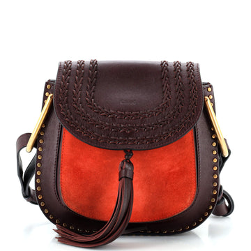 Chloe Hudson Handbag Whipstitch Leather Small