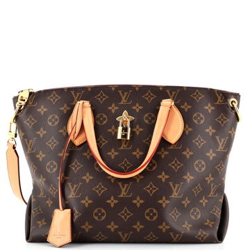 Louis Vuitton Flower Zipped Tote Monogram Canvas MM