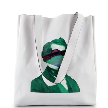 Valentino Garavani Undercover Tote Printed Leather Large