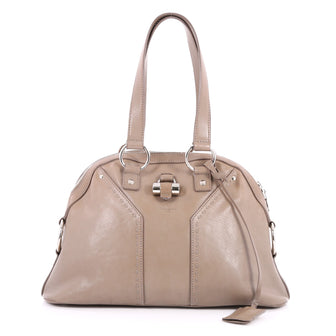 Saint Laurent Muse Shoulder Bag Leather Medium Brown 2583705