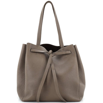 Celine Phantom Tie Cabas Tote Leather Medium