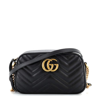 Gucci GG Marmont Shoulder Bag Matelasse Leather Small