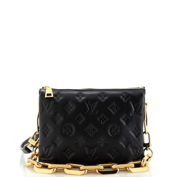 Louis Vuitton Coussin Bag Monogram Embossed Lambskin BB
