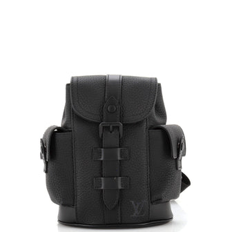 Louis Vuitton Christopher Sling Bag Taurillon Leather XS
