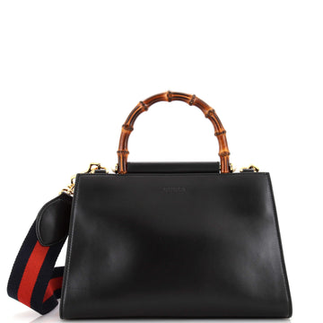 Gucci Nymphaea Top Handle Bag Leather Small
