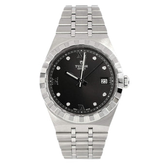 Tudor Royal Automatic Watch Stainless Steel with Diamond Markers 38