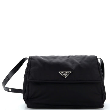 Prada Padded Flap Shoulder Bag Re-Nylon Large