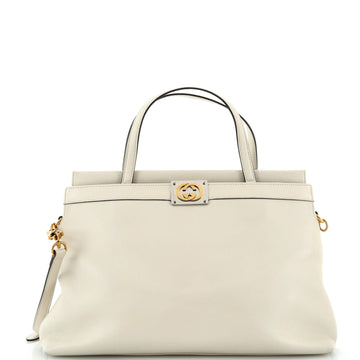 Gucci Linea Matisse Interlocking G Top Handle Tote Leather Medium