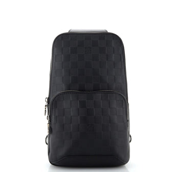 Louis Vuitton Avenue Sling Bag Damier Infini Leather