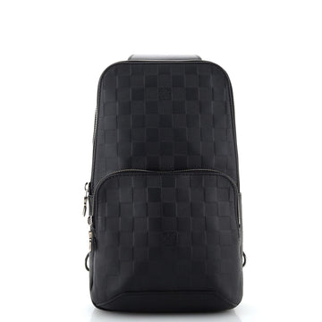 Louis Vuitton Avenue Sling Bag Damier Infini Leather