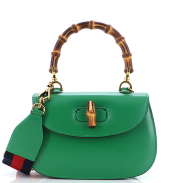 Gucci Bamboo 1947 Top Handle Bag Leather Small