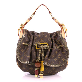 Louis Vuitton Kalahari Handbag Monogram Canvas PM Brown 2584203