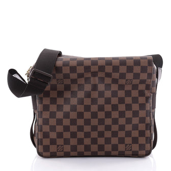 Louis Vuitton Naviglio Handbag Damier Brown 2585103