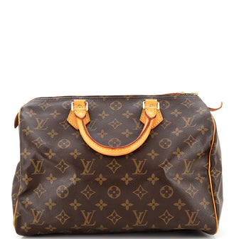 Louis Vuitton Speedy Handbag Monogram Canvas 30