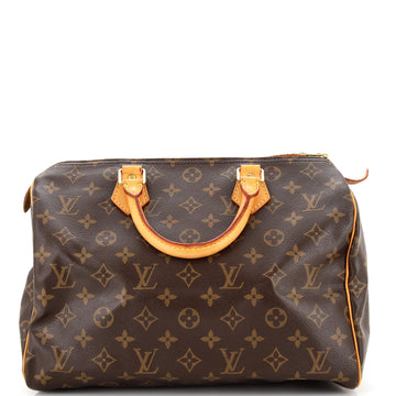 Louis Vuitton Speedy Handbag Monogram Canvas 30