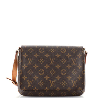 Louis Vuitton Musette Tango Handbag Monogram Canvas