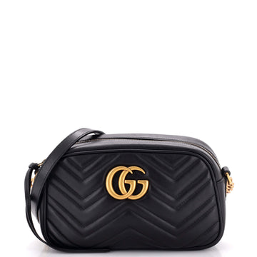 Gucci GG Marmont Shoulder Bag Matelasse Leather Small