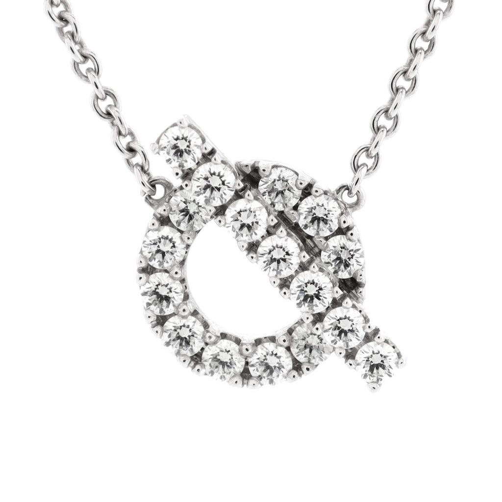 Finesse Pendant Necklace 18K White Gold ...