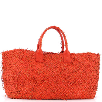 Bottega Veneta Cabat Tote Intrecciato Frayed Memory Nappa Medium