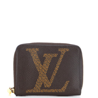 Louis Vuitton Zippy Coin Purse Reverse Monogram Giant