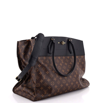 Louis Vuitton City Steamer Handbag Monogram Canvas XXL
