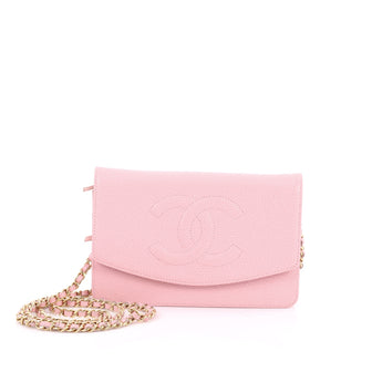 Chanel Vintage Timeless Wallet on Chain Caviar Pink 2587001