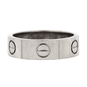 Cartier Love Band Ring 18K White Gold