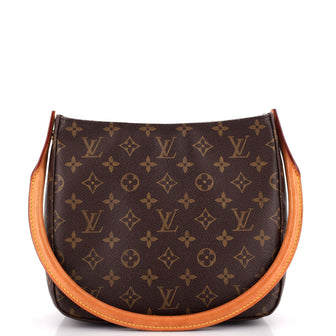 Louis Vuitton Looping Handbag Monogram Canvas MM