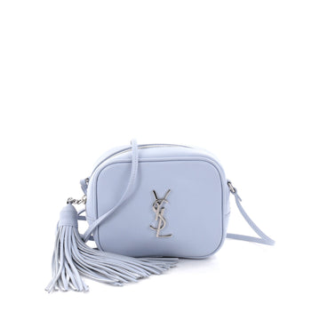 Saint Laurent Classic Monogram Blogger Crossbody Bag Leather Small Blue 2588101