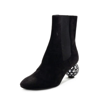 Hermes Women's Daisy Ankle Boots Suede