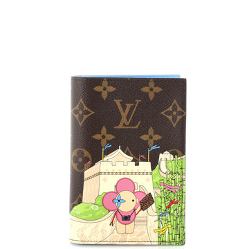 Louis Vuitton Passport Cover Limited Edition Vivienne Xmas Monogram Canvas