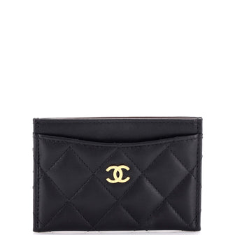 Chanel Classic Card Holder Quilted Lambskin