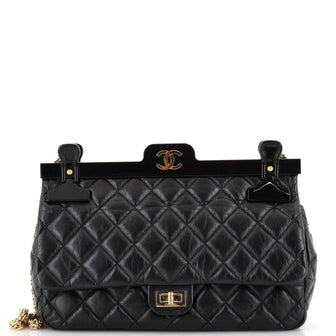 Chanel Reissue 2.55 Hanger Flap Bag Quilted Aged Calfskin 226