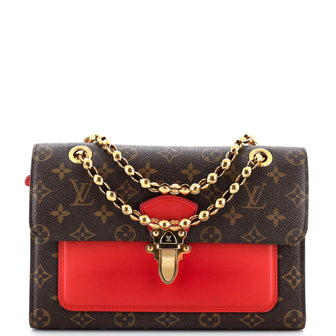 Louis Vuitton Victoire Handbag Monogram Canvas and Leather