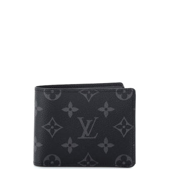 Louis Vuitton Multiple Wallet Monogram Eclipse Canvas