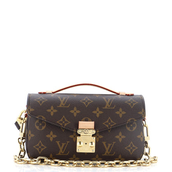 Louis Vuitton Pochette Metis Monogram Canvas East West