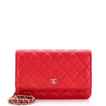 Chanel Wallet on Chain Quilted Caviar